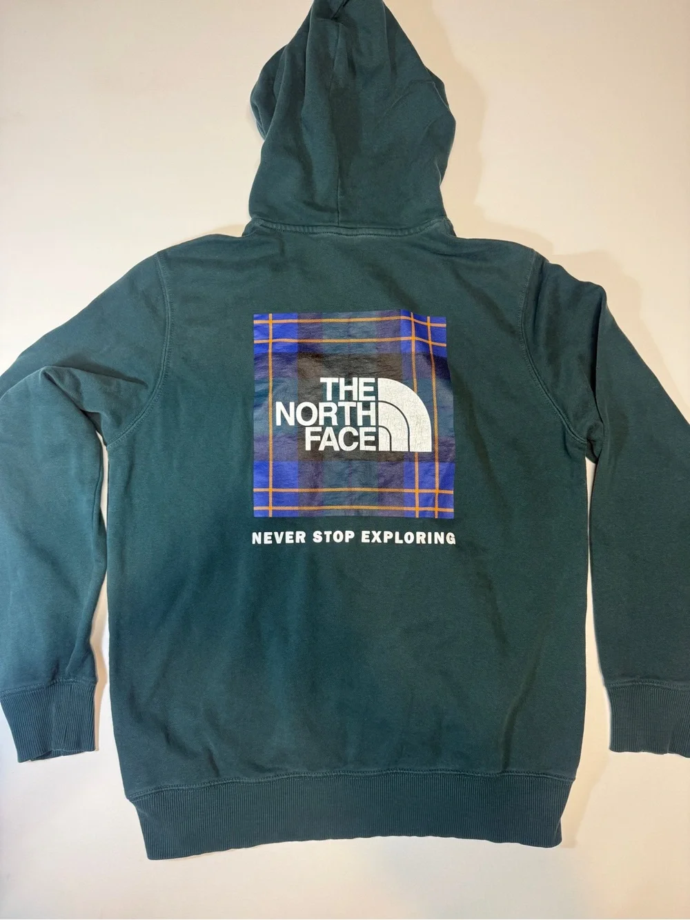 The North Face Men's Teal Green Pullover Hoodie‎